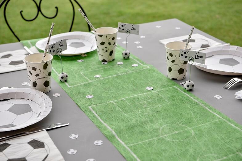 Decoration de table anniversaire football