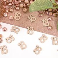 Decoration de table anniversaire rose gold 18 ans