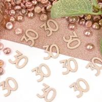 Decoration de table anniversaire rose gold 30 ans