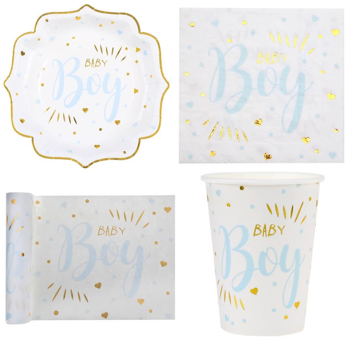 Tout pour votre baby shower garçon - Déco de fête et loisirs créatifs