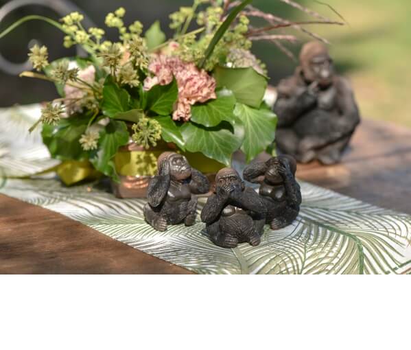 Decoration de table bebe gorille
