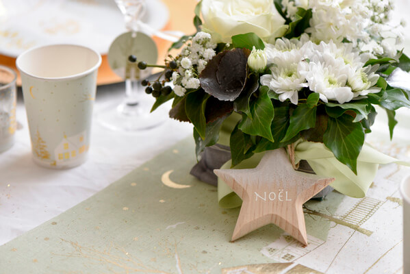 Decoration de table etoile 2