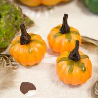 Decoration de table halloween citrouille orange