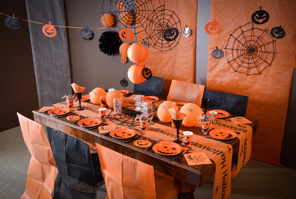 Decoration de table halloween