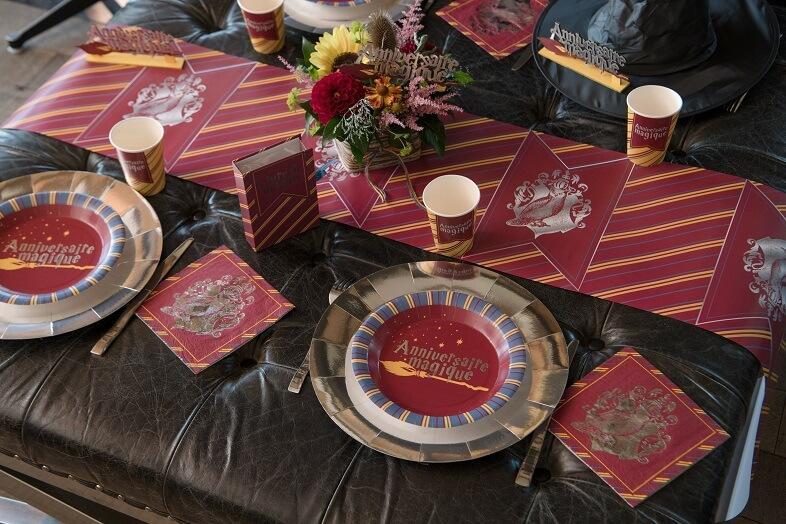 Décorations de table pour fête d'anniversaire, Harry Potter, paq