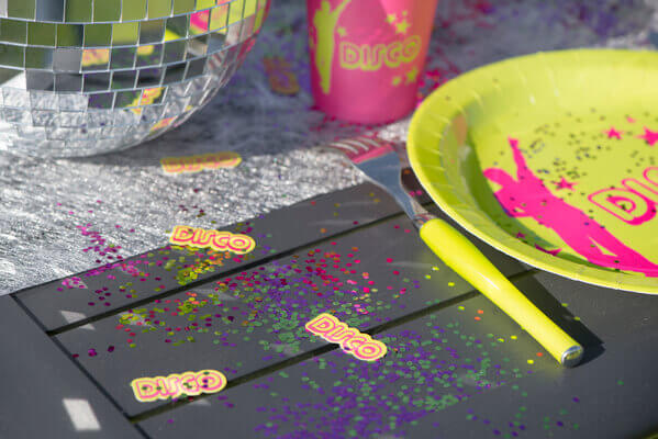Decoration de table verte 3