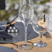 Decoration de verre argent 4