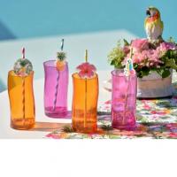 Decoration de verre tropical