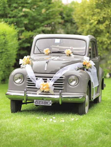 Kit de décoration voiture MARIAGE Chocolat