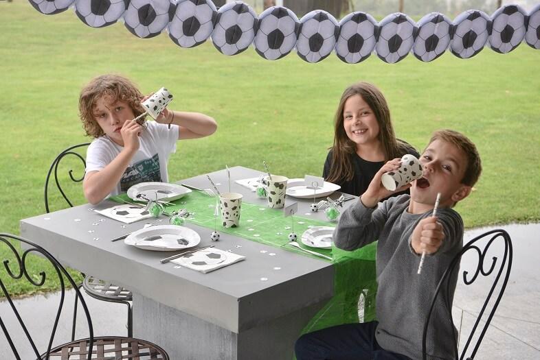 Decoration fete anniversaire football