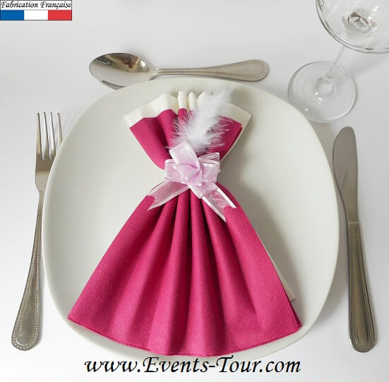 serviette essuie main polaire rose enfant cuisine décor serviette fantaisie