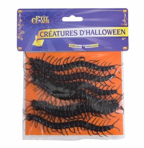Decoration insecte halloween chenille