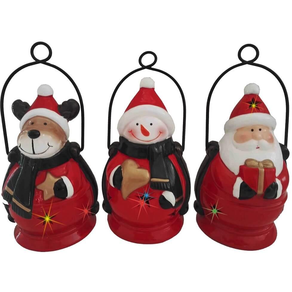 Decoration lanterne lumineuse de noel