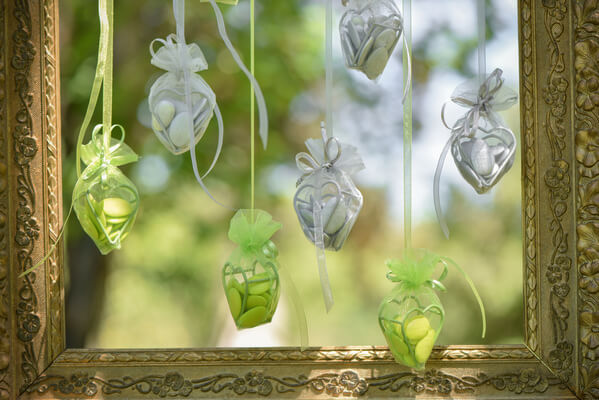 Decoration mariage verte