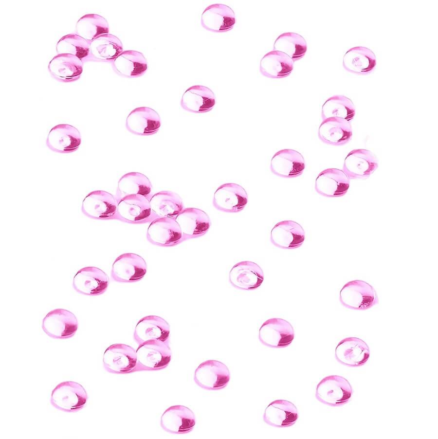 Decoration perle de pluie rose fuchsia