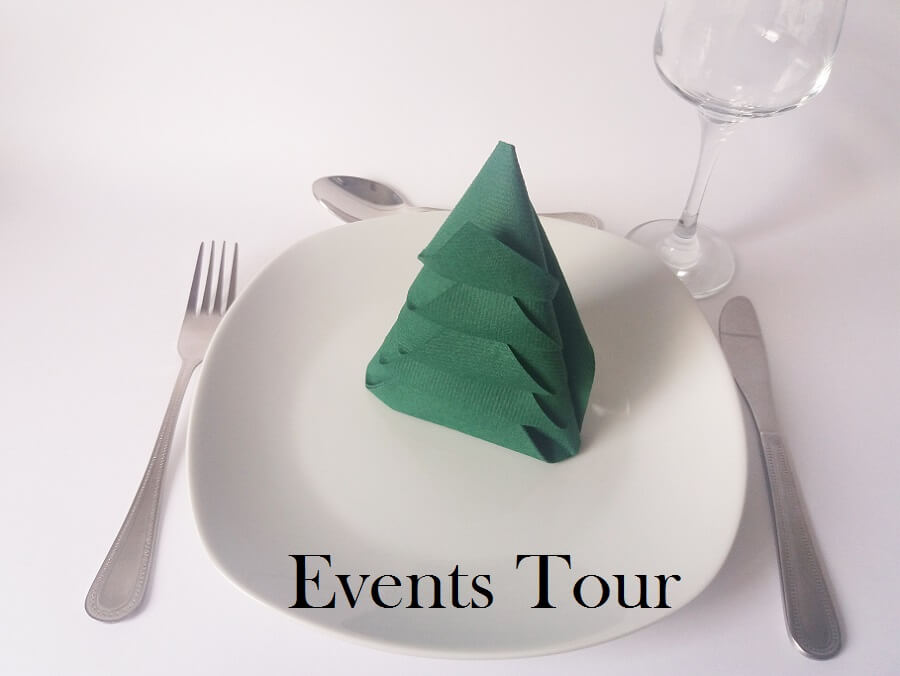 Decoration pliage de serviette sapin de noel vert sapin