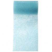 Decoration pour voiture mariage bleu turquoise