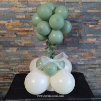 Decoration strucutre ballon latex fleur champetre