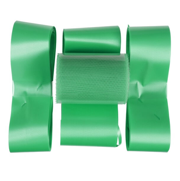 Decoration voiture mariage vert