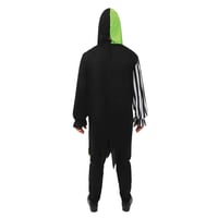 Deguisement boutique pas de calais costume halloween homme adulte clown arlequin fou vert noir