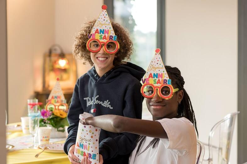 Lunette en plastique verte - accessoire fête Pour une soirée à