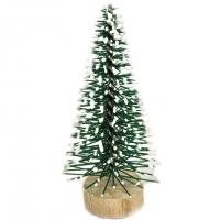 Dek0466 decoration de table mini sapin de noel vert fonce