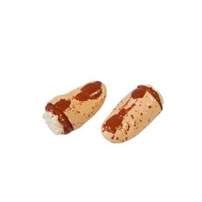 Dek0759 decoration halloween doigts ensanglantes en resine