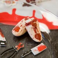 Dek0759 decoration halloween doigts ensanglantes resine