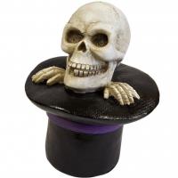 Dek0777 decoration halloween crane chapeau resine