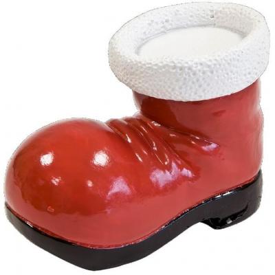 1 Botte du père Noël en résine pour votre décoration de table REF/DEK0915