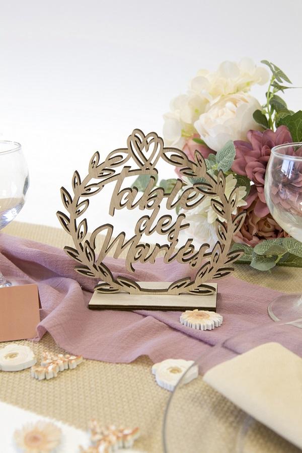 Lettres Candy Bar Décoration Centre de Table en Bois 30CM