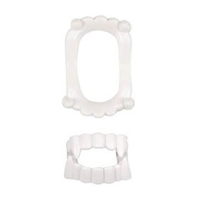 Dentier blanc de Vampire (x1) REF/49327 Accessoire de fête Halloween