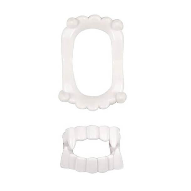 Dentier blanc vampire
