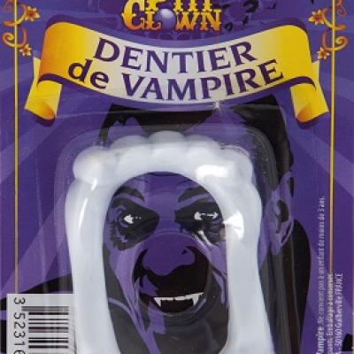 Dentier de vampire blanc (x1) REF/49327