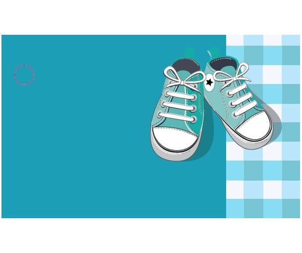 Etiquette garcon basket