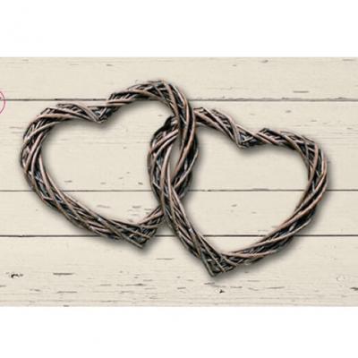 Étiquette mariage: Coeur romantique (x10) REF/CTM08569
