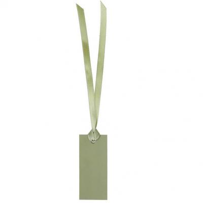 Etiquette vert olive sauge marque place