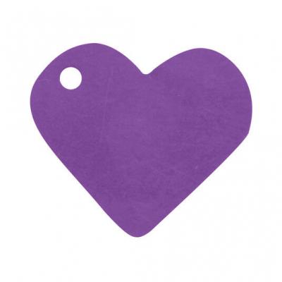 Etiquette prune coeur