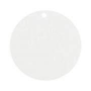 Marque-place rond blanc (x10) REF/3352