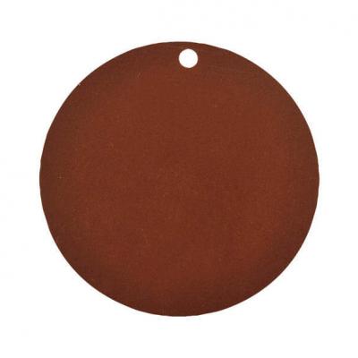Etiquette ronde chocolat