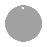 Marque-place rond gris (x10) REF/3352