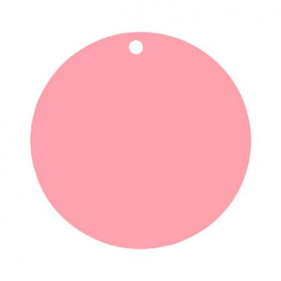 Marque-place rond rose (x10) REF/3352