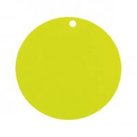 Etiquette ronde verte