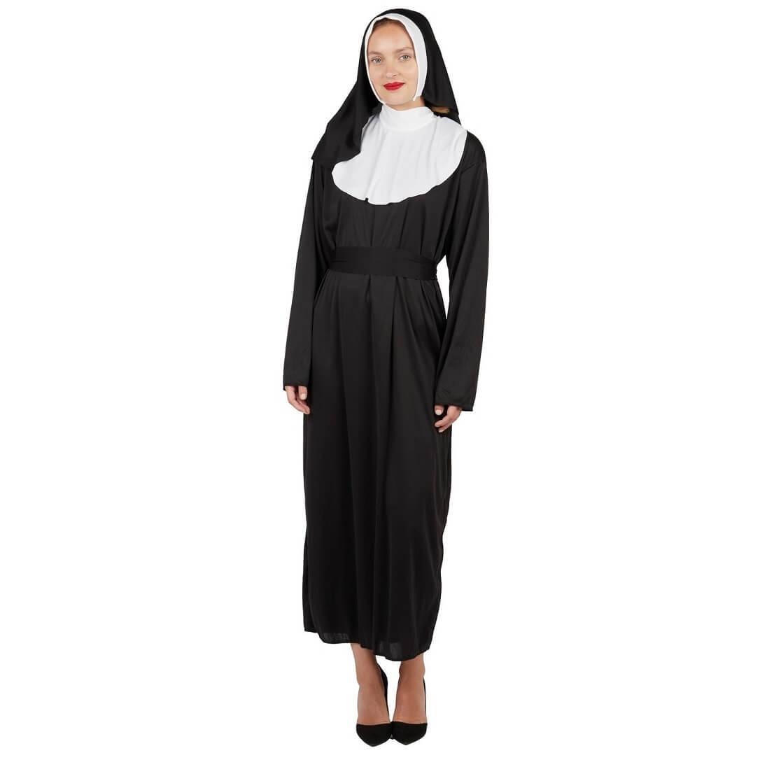 Ev 727 taille sm magasin location nord pas de calais deguisement religieuse bonne soeur femme adulte