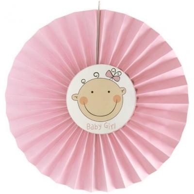 Eventail bebe rose