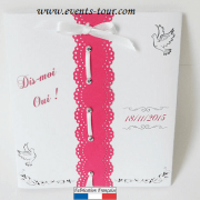 Faire-part mariage: Colombes (x1) REF/10391