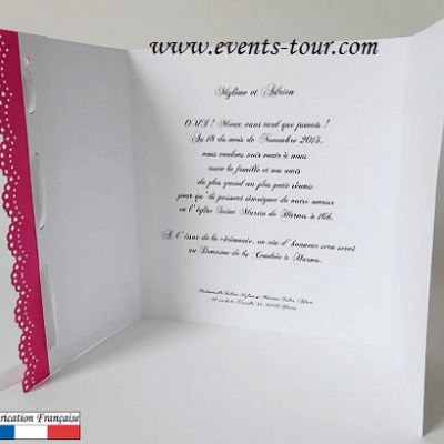 Faire part colombe