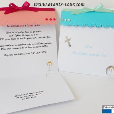 Faire part communion 1