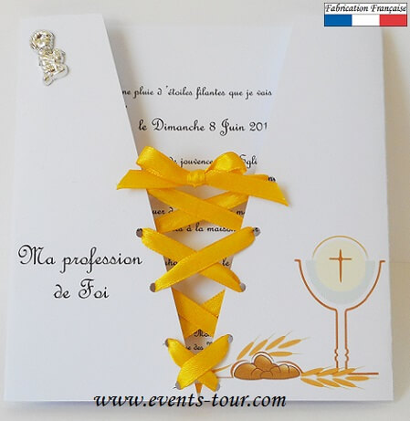 Faire part communion