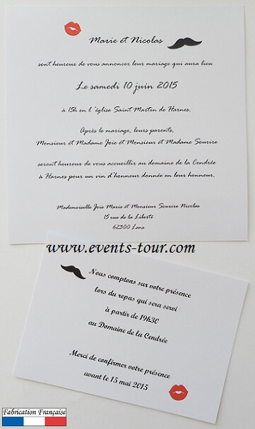 Faire part mariage mr et mrs 1